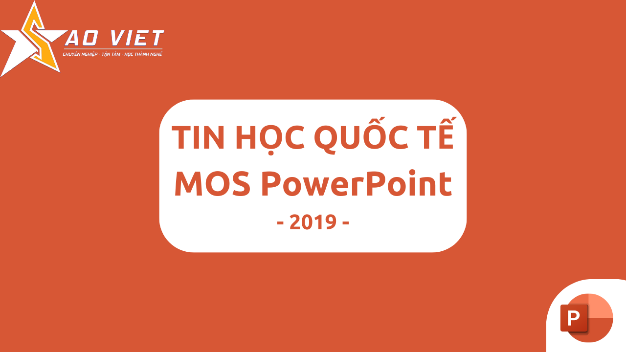 MOS PowerPoint 2019